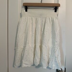 Torrid Mini Challis Ruffle-edge Skirt